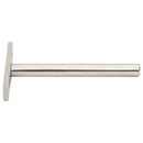 vidaXL 12db szénacél lebegő polckonzolok láthatatlan Ø10x100 mm