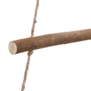 vidaXL függő karácsonyfa tetején csillaggal 100 x 210 cm természetes ág