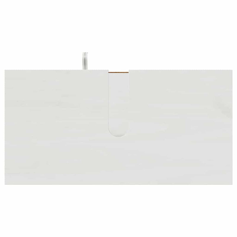 vidaXL Mosogató Szekrény polcokkal VIGO antik fehér 67.5 x 34 x 59 cm