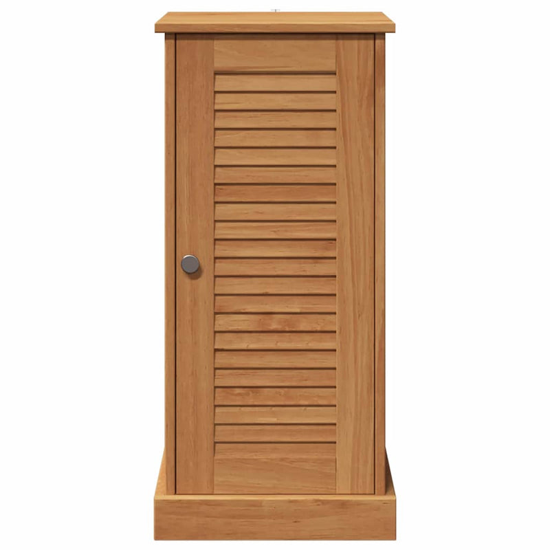 vidaXL Fürdőszoba Szekrény VIGO mézbarna 37 x 34 x 80 cm Tömör fenyőfa