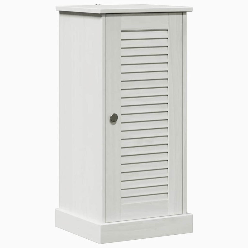 vidaXL Fürdőszoba Szekrény polcokkal VIGO antik fehér 37 x 34 x 80 cm