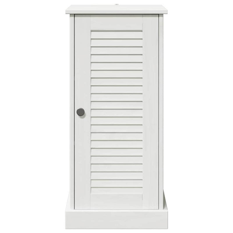 vidaXL Fürdőszoba Szekrény polcokkal VIGO antik fehér 37 x 34 x 80 cm