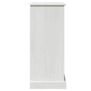 vidaXL Fürdőszoba Székény VIGO Fehér és Antik Fehér 68 x 34 x 80 cm