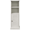 vidaXL Fürdőszoba Székény VIGO Fehér és Antik Fehér 37 x 34 x 110 cm