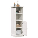 vidaXL Fürdőszoba Székény VIGO Fehér és Antik Fehér 37 x 34 x 110 cm
