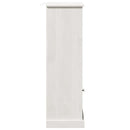 vidaXL Fürdőszoba Székény VIGO Fehér és Antik Fehér 37 x 34 x 110 cm