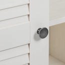 vidaXL Fürdőszoba Székény VIGO Fehér 67.5 x 34 x 110 cm Tömör fenyőfa