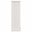vidaXL Fürdőszoba Székény VIGO Fehér és Antik Fehér 68 x 34 x 110 cm