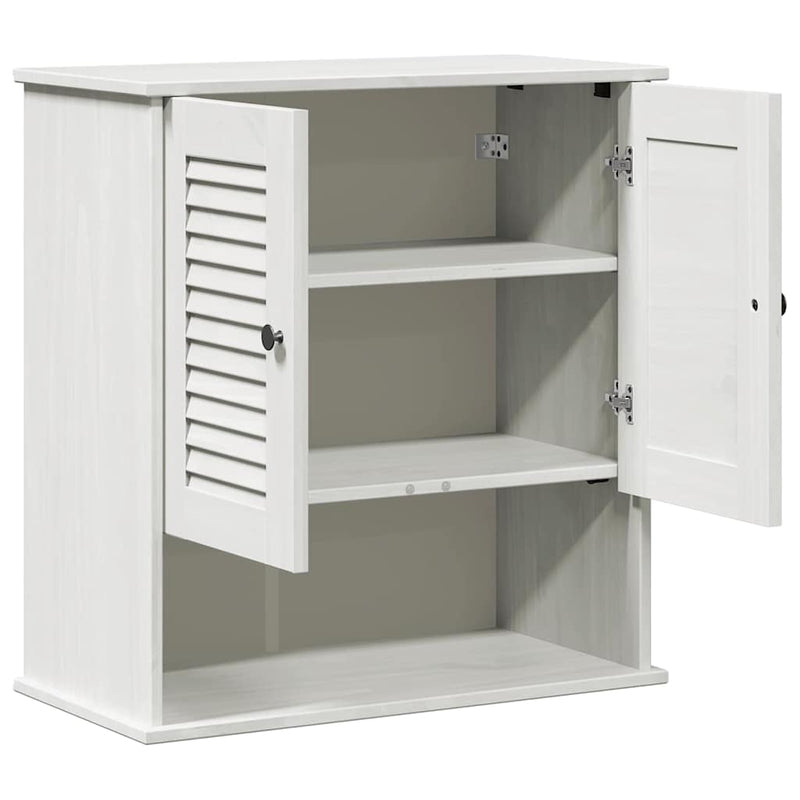 vidaXL Fali Fürdőszoba Szekrény VIGO Fehér 67.5 x 34 x 71.5 cm