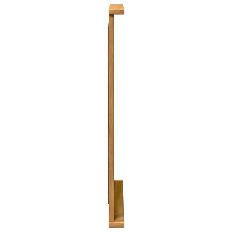vidaXL Tükör tükörrel VIGO mézbarna 55.5 x 5 x 70 cm Tömör fenyőfa