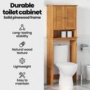 vidaXL WC Szekrény polcokkal VIGO Barna és Mézbarna 60 x 27 x 161 cm