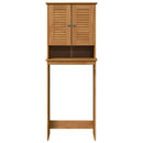 vidaXL WC Szekrény VIGO mézbarna 60 x 27 x 161 cm Tömör fenyőfa