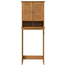 vidaXL WC Szekrény polcokkal VIGO Barna és Mézbarna 60 x 27 x 161 cm