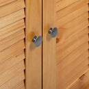 vidaXL Mosógép Szekrény VIGO mézbarna 72.5 x 27 x 161 cm Tömör fenyőfa