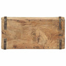 vidaXL Tálca 4 db Barna 30 x 15 x 9 cm Szilárd Újrahasznosított Fa