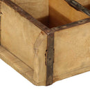 vidaXL Tálca 4 pcs Barna 30 x 14 x 9 cm Szilárd Újrahasznosított Fa