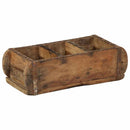 vidaXL Tálca 4 pcs Barna 30 x 14 x 9 cm Szilárd Újrahasznosított Fa