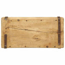 vidaXL Tálca 4 pcs Barna 30 x 14 x 9 cm Szilárd Újrahasznosított Fa