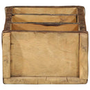 vidaXL Tálca 4 pcs Barna 30 x 14 x 9 cm Szilárd Újrahasznosított Fa