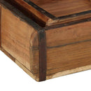 vidaXL Tálca 2 pcs Barna 29 x 31 x 10 cm Szilárd Újrahasznosított Fa