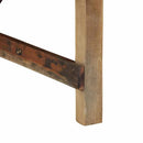 vidaXL Dohányzóasztal Barna 110 x 55 x 40 cm tömör újrahasznosított fa