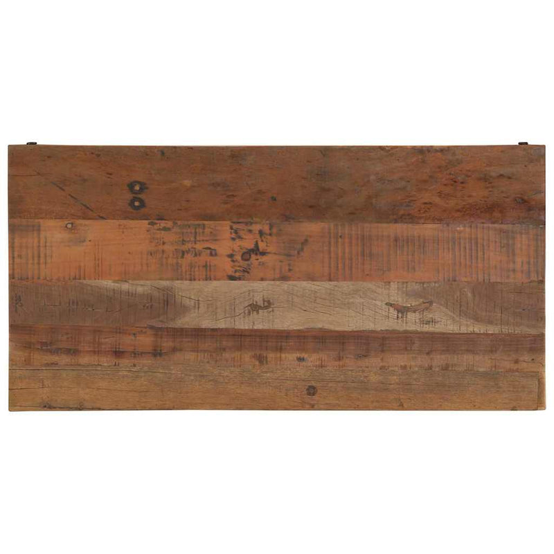 vidaXL Dohányzóasztal Barna 110 x 55 x 40 cm tömör újrahasznosított fa
