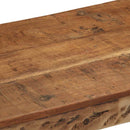 vidaXL pad Természetes 110 x 35 x 46 cm Újrahasznosított Régi Fa