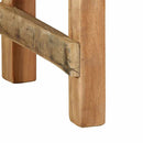 vidaXL pad Természetes 110 x 35 x 46 cm Újrahasznosított Régi Fa