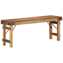 vidaXL pad Természetes 110 x 35 x 46 cm Újrahasznosított Régi Fa