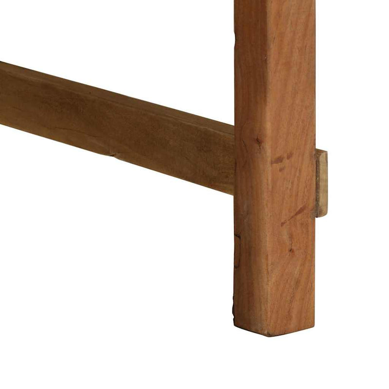 vidaXL Dohányzóasztal Barna 60 x 55 x 40 cm tömör újrahasznosított fa