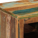 vidaXL Cipőszekrény Barna 110 x 35 x 40 cm Tömör újrahasznosított fa