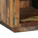 vidaXL Cipőszekrény Barna 110 x 35 x 40 cm Tömör újrahasznosított fa