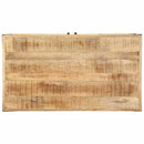 vidaXL Dohányzóasztal fiókkal Barna 90 x 50 x 40 cm Tömör mangófa