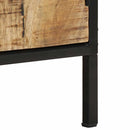 vidaXL Éjjeliszekrény 2 pcs Barna és fekete 30 x 30 x 40 cm