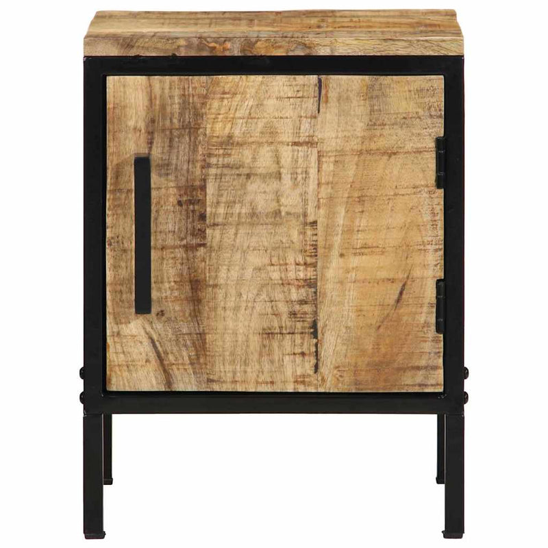 vidaXL Éjjeliszekrény 2 pcs Barna és fekete 30 x 30 x 40 cm