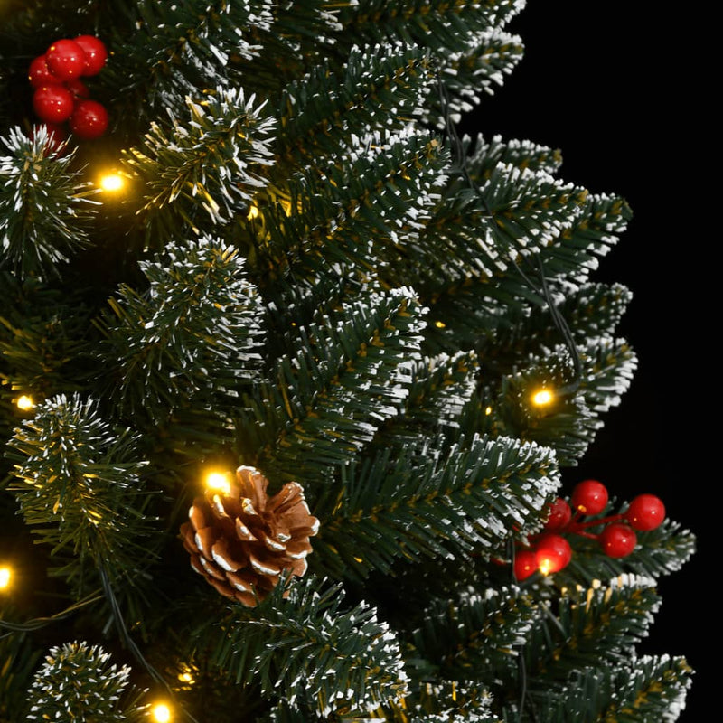 vidaXL műkarácsonyfa 150 LED-del 120 cm