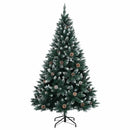 vidaXL műkarácsonyfa 150 LED-del 120 cm