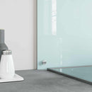 vidaXL 2 db fehér edzett üveg konyhai falburkoló 70 x 40 cm