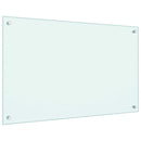 vidaXL 2 db fehér edzett üveg konyhai falburkoló 80 x 50 cm