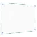 vidaXL 2 db átlátszó edzett üveg konyhai fröccsenésgátló 70 x 50 cm