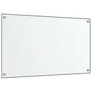 vidaXL 2 db átlátszó edzett üveg konyhai fröccsenésgátló 70 x 60 cm