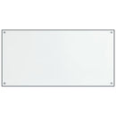 vidaXL 2 db átlátszó edzett üveg konyhai fröccsenésgátló 80 x 40 cm