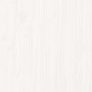 vidaXL fehér tömör fenyőfa karácsonyfa-dekoráció 60 cm