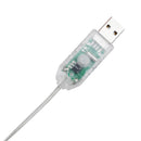 vidaXL Karácsonyi világítás 3 pcs Meleg fehér 105 cm szövet