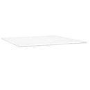 vidaXL rózsaszín bársony rugós és LED-es ágy matraccal 180x210 cm
