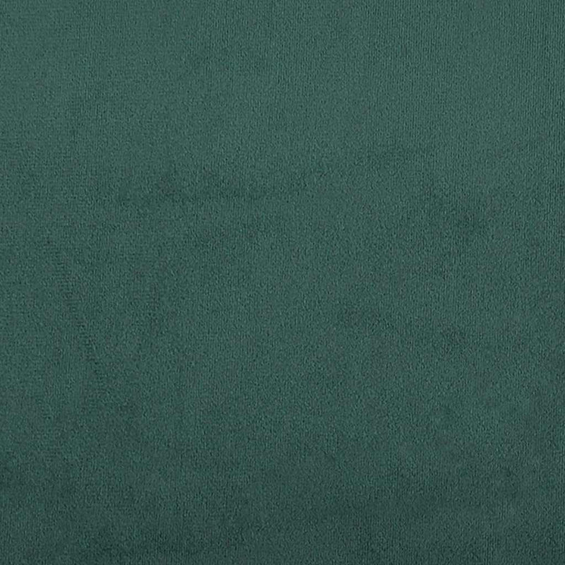 vidaXL sötétzöld bársony rugós ágy matraccal 90x220 cm