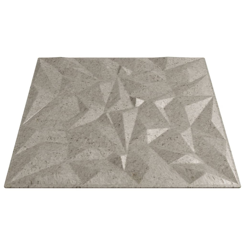 vidaXL 48 db betonmintás XPS ametisztmintás fali panel 50x50 cm 12 m²