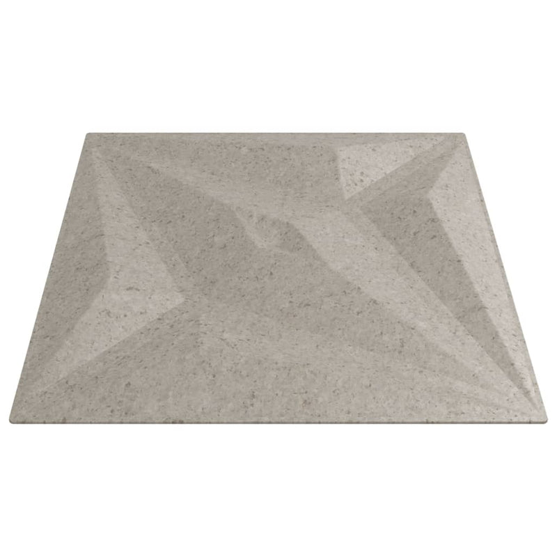vidaXL 12 db betonmintás XPS csillagmintás fali panel 50 x 50 cm 3 m²
