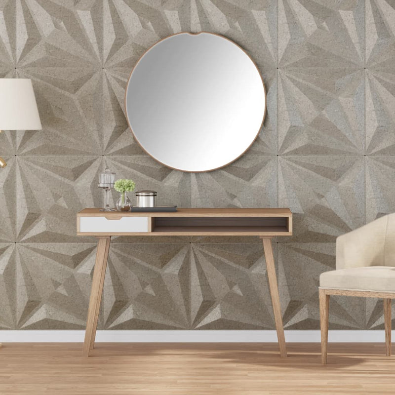 vidaXL 24 db betonmintás XPS csillagmintás fali panel 50 x 50 cm 6 m²