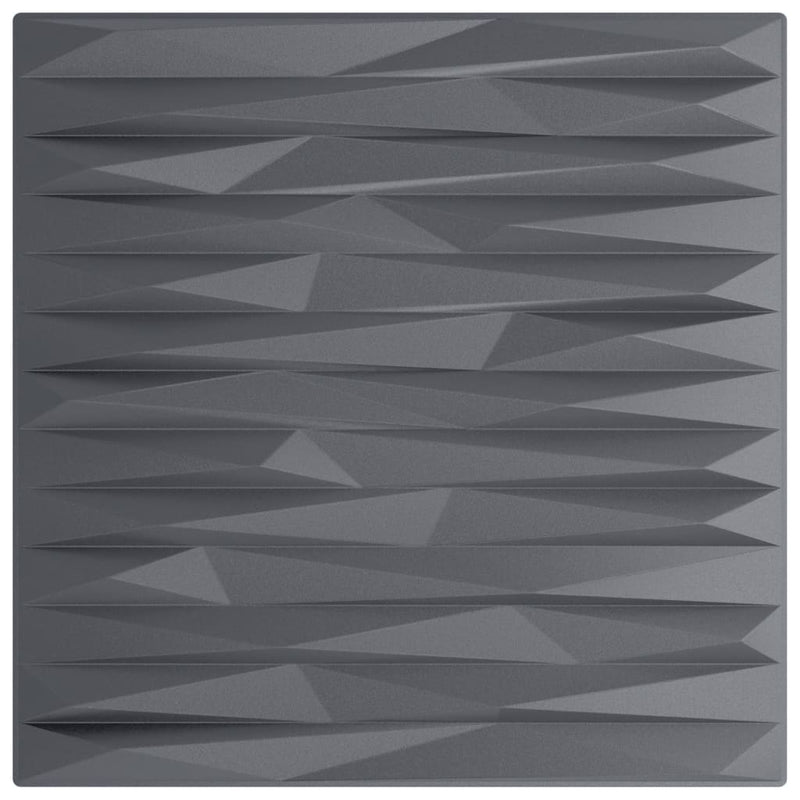 vidaXL 24 db szürke XPS kőmintás fali panel 50 x 50 cm 6 m²